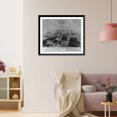thumbnail image 3 of Historic Framed Print, View of Cunningham Wharf, San Francisco, 17-7/8" x 21-7/8", 3 of 9