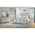 thumbnail image 7 of Cambridge Heritage 5-Piece Bedroom Suite: Queen bed, Dresser, Mirror, Chest, and Nightstand, Light Wash, 7 of 7