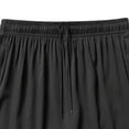 thumbnail image 7 of ITSAME Men's Sports Shorts, Active Fit Zipper Pockets Quick Drying Summer Casual Activewear Shorts Black 3XL, 7 of 7