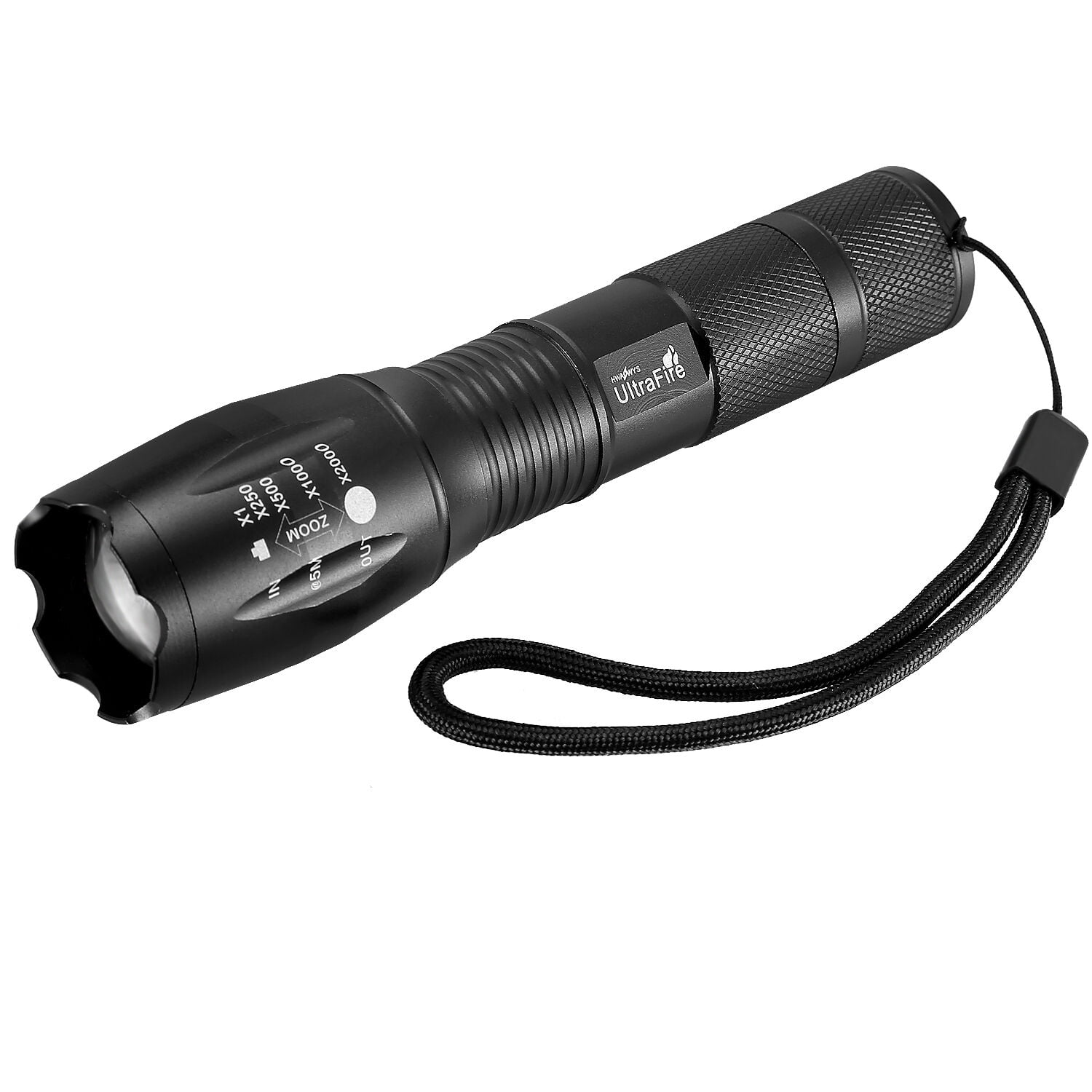Ultrafire Flashlight 60000LM LED T6 LED Light Zoom Tactical 18650 Torch Holder 
