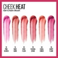 thumbnail image 4 of Maybelline Cheek Heat Gel Cream Blush, Coral Ember, 0.27 oz, 4 of 13