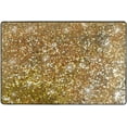 thumbnail image 4 of Dreamtimes Sparkle Glitter Gold Non-Slip Area Rug Fantasy Shiny Floor Carpet Comfort Floor Mats Decor for Indoor Front Porch,Living Room, Bedroom,Kitchen, 36"x24", 4 of 5