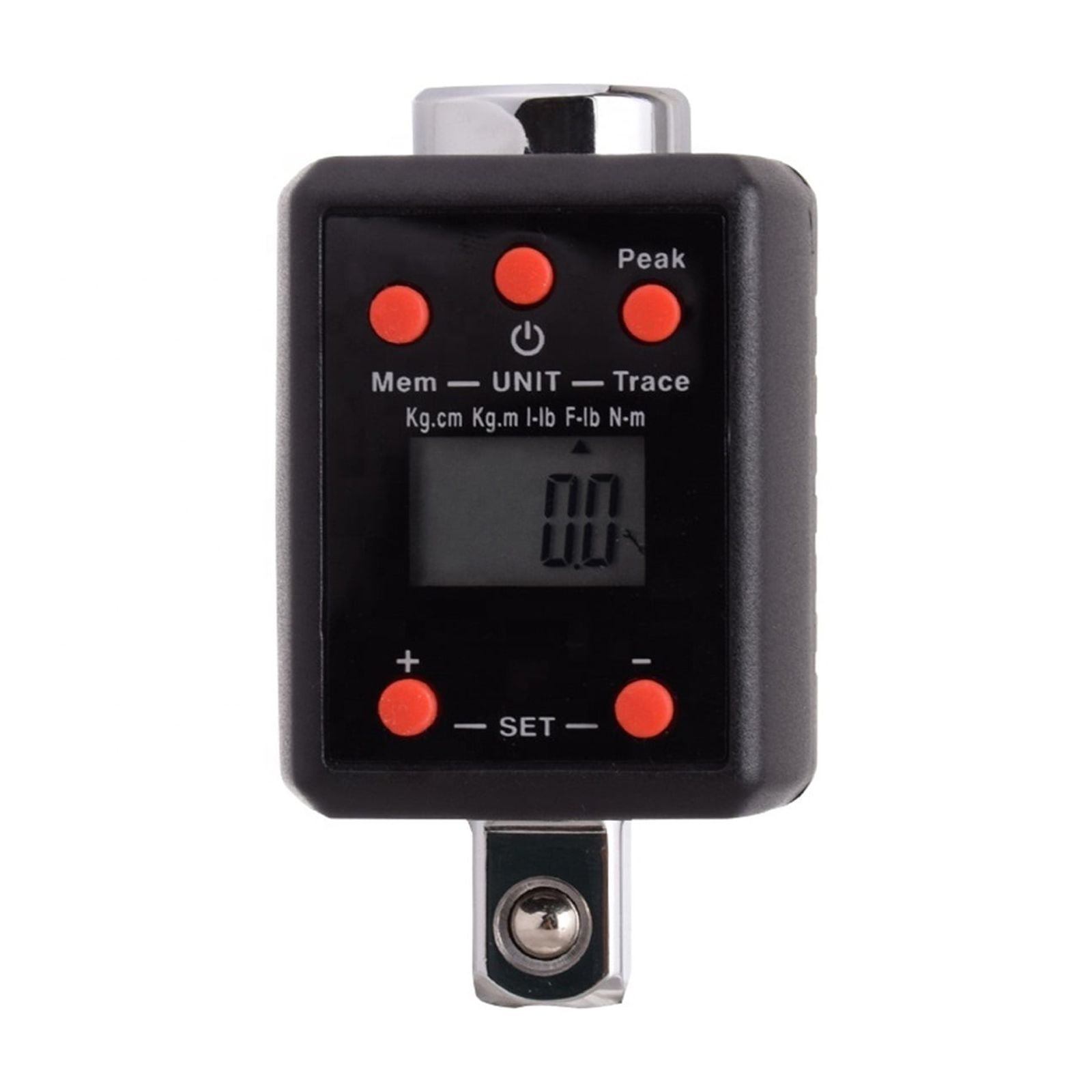 High Exactness Digital Torque Adapter 1.5-1000nm 1/4 3/8 1/2 3/4 Specification Adjustable Torque Wrench Hand Tools ,Precision & Robust
