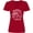 Red, variant on Inktastic Summer Vacation Mode Carolina Beach North Carolina Women's V-Neck T-Shirt