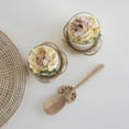 thumbnail image 4 of Ins Rattan Coaster Petal Ring Fruit Bread Basket TOPWONER Photo Tableware, 4 of 15