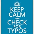 thumbnail image 2 of CafePress - Keep Calm 'And' Check For Typos Tote Bag - Unisex Canvas Tote Bag, Beige, 1-Piece, 2 of 7