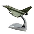 thumbnail image 4 of 1: 100 aleación Typhoon Fighter avión modelo aviación coleccionables miniatura multifuncional resistente avión recuerdo realista perfke Aeronaves en miniatura, 4 of 9