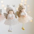 thumbnail image 4 of 2023 Navidad Muñecas de ángel de Navidad Adornos colgantes para árbol de Navidad Regalos de Año Nuevo 2024 Decoración navideña para el hogar Natal Noel Deco, 4 of 5