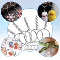 thumbnail image 4 of Juego de llaveros Paxcoo, 50 unidades con cadena y 50 anillas para saltar, 4 of 8