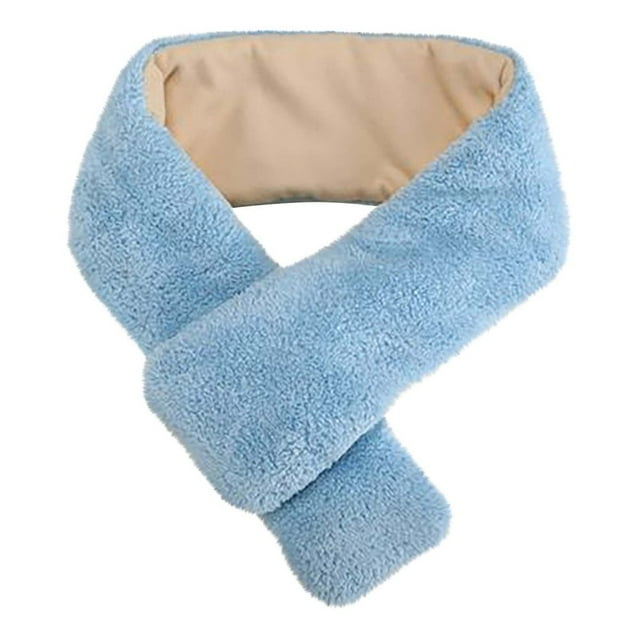 HLONK Heating Pad Microwavable for Neck Microwavable Moist Heat Wrap for Pain Relief Heated Scarf Solid Bean Bag Neck Wrap Heating Pad Heated Neck Pillow