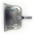 Fulton Heavy Duty Galvanized Steel Dustpan Silver