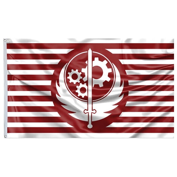 Brotherhood of Steel flag Fallout Flags banner Man cave Decor 3x5Feet