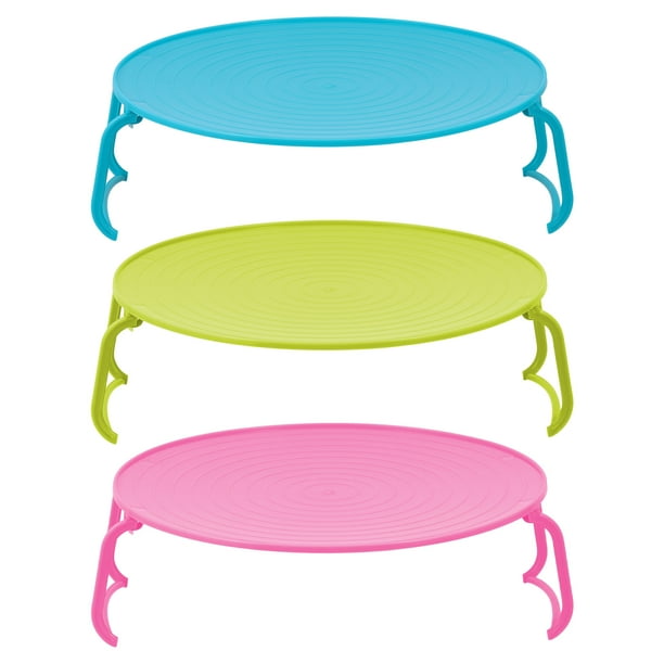 3 rejillas para cocinar al vapor, soportes para bandejas de horno microondas, rejillas calentadoras para platos de cocina