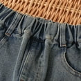 thumbnail image 6 of EnJoCho Teen Girls Star Baggy Jeans Kids Trendy Cute Straight Wide Leg Denim Pants Tween 𝖸𝟤𝖪 Prep𝗉y Elastic High Waist Bottoms Trousers Streetwear Fashion Casual Comfort, 6 of 9