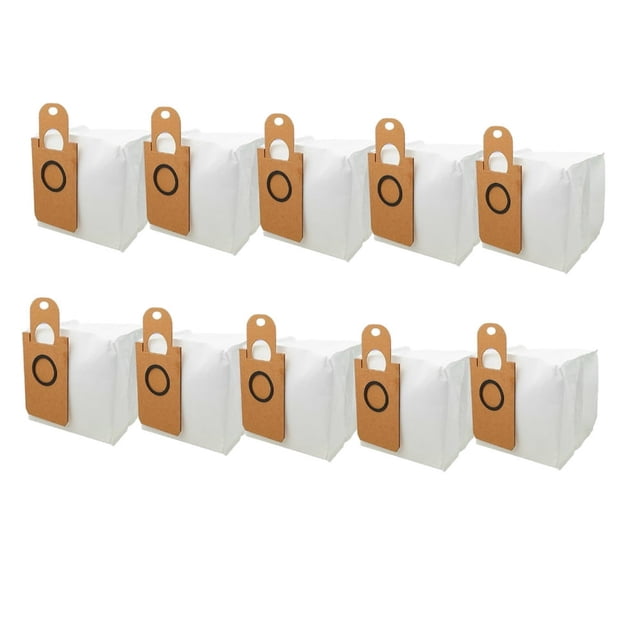 10 Packs Dust Bags For iHome AutoVac Eclipse Pro / Luna Pro 3-in-1 Robot Vacuum Parts Accessories