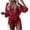 Red, variant on Viikei Women's One Piece Printing Bathing Suit Swimwear Plus Size
