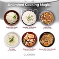 thumbnail image 5 of CUCKOO Twin Pressure Rice Cooker 10-Cup Uncooked / 20-Cup Cooked with Induction Heating Technology, 25 Menu Modes with Voice Guide, Large Rice Maker Multi-Cooker & Pressure Cooker (CRP-LHTR1009FW), 5 of 10