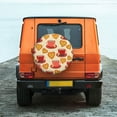 thumbnail image 6 of Yiaed Cups of Tea Print Tire Wheel Cover, Waterproof Spare Tire Cover Fit for Jeep, Truck,Trailer, RV, SUV, Camper and Most Vehicle-14 inch, 6 of 6