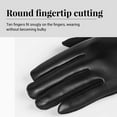 thumbnail image 6 of Yuanlong Gloves Winter Touchscreen Solid Color PU Leather Lined Gloves Outdoor Cycling And Driving Thermal Finger Gloves, 6 of 7