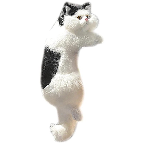 Gato Colgante Tv Gato Colgante Adornos Creativos Figuritas Regalos Para El Jardín Del Hogar Lindo Gato De Peluche De Juguete Methold HA046753-02