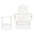 thumbnail image 5 of Silla Adirondack para Patio con Mesa Casafoyer en Madera Maciza de Abeto Blanca, 5 of 5