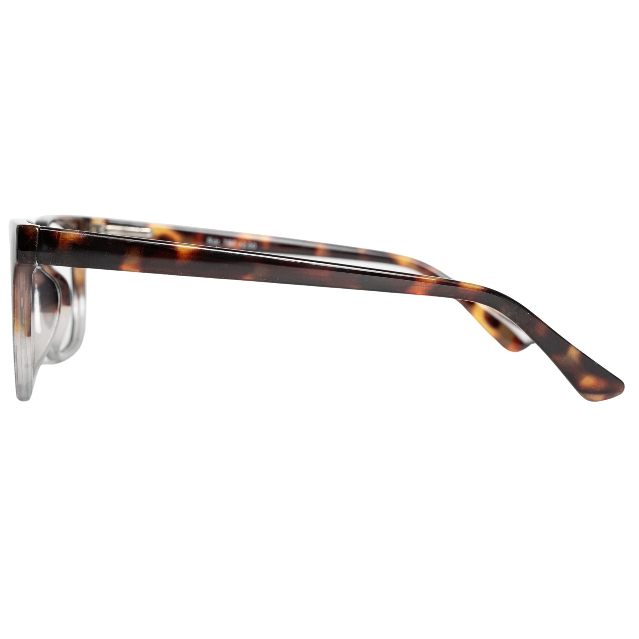 Jonas Paul Eyewear Blue Light Glasses, Tortoise / Blue Fade, Magnifying Acrylic Lens, Unisex