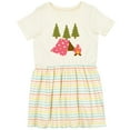 thumbnail image 3 of Inktastic Summer Camp Girls Camping Girls Toddler Dress, 3 of 5