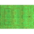 thumbnail image 1 of Ahgly Company Indoor Rectangle Oriental Green Traditional Area Rugs, 2' x 3', 1 of 4