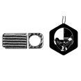 thumbnail image 1 of Etiqueta Engomada Del Marco Del Interruptor De La Guantera Del Automóvil Cubierta De La Decoración Del Panel Del Copiloto Del Automóvil De Fibra De Carbono Cubierta Decorativa Del Interruptor De La seitruly VI005259-00, 1 of 7