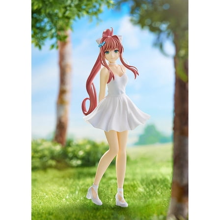 Doki Doki Literature Club! - POP UP PARADE Monika: White Dress Ver. Figure