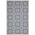 thumbnail image 2 of Modway Ariana 108x143.5" Floral Trellis Polypropylene Area Rug in Blue/Beige, 2 of 9