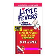 Little Remedies Little Fevers Infant Fever And Pain Reliever, Grape - 4 Oz
