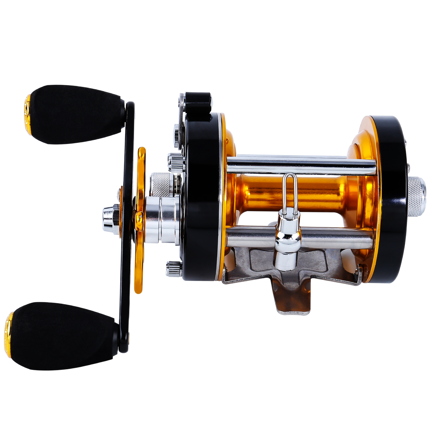 Sougayilang Trolling Fishing Reel Round Conventional Reel