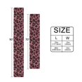 thumbnail image 6 of Yayeee Table Runner 70 inches Long for Home Kitchen Rectangle Dining Table Holiday Party Decoration, Deep Red Leopard Pattern, 6 of 7