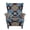 Boho Paisley Flower Blue Black, variant on SEANATIVE Stain Resistant Wingback Chair Slipcover 2 Piece Wing Chair Cover Machine Washable Soft Stretch Wing Back Sofa Covers Furniture Protector for Bedroom Living Room Decor, Retro Sunflower