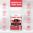 thumbnail image 3 of Yerba Mate Tea Bag, 40 Teabags - Natural Organic Yerba Mate Tea - Rich in Chlorophyll, Antioxidants and Vitamins, Alternative to Tea and Coffee, 3 of 8
