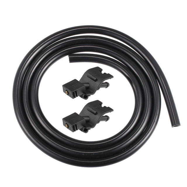 Boquilla de limpiaparabrisas para limpiaparabrisas con manguera de limpiaparabrisas de 1 m para Toyota Camry 2007-2015 No.8538112300 - Paquete de 3