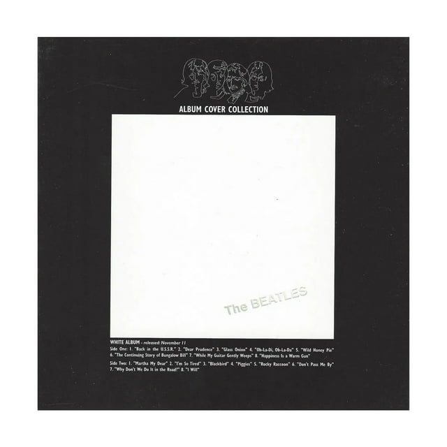 The Beatles White Album Greetings Card