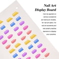 thumbnail image 2 of ROMANSENTIAL 2Pcs Acrylic Nail Display Board White for Nail Sample Display and Manicure Use, 2 of 5