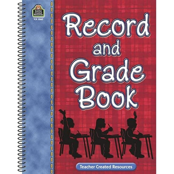 Pre-Owned Teacher Created Resources Record and Grade Book, 64 Pages, 8.5 inches X 11 inches, 9781420633603, 1420633600, Paperback, SPI REP edition