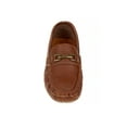 thumbnail image 5 of Josmo Boys Casual Slip-On Loafers with Metal Accent - Cognac BK, 5, 5 of 8