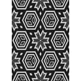 thumbnail image 1 of Ahgly Company Indoor Rectangle Patterned Black Novelty Area Rugs, 5' x 8', 1 of 6