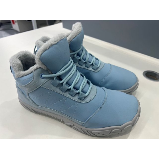 Botas de felpa invierno Likrtyny Trekking al aire libre Antideslizantes azul 41