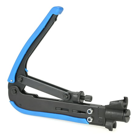 Multifunctional Adjustable Coax Cable Crimper Coaxial Compression Crimping Tool for F RG59 RG6