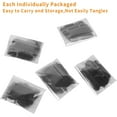 thumbnail image 6 of Monebena Hair Net Invisible Elastic Edge Mesh Hair Nets for Women Food Service Ballet Bun Sleeping Individual Packing 20”, 6 of 14