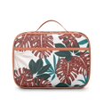 thumbnail image 2 of Tropical Plant Lover Insulated Lunch Bag, Lightweight Portable Lunch Pouch With Palm Leaf, Hawaiian Floral, And Jungle Leaves Pattern, Durable Washable For Preschoolers, 2 of 5