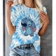 thumbnail image 3 of Camiseta de dibujos animados divertidos de Disney Stitch Camiseta de mujer con estampado de Lilo Stitch Camiseta estilo hip hop Ropa de mujer, 3 of 5