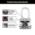 thumbnail image 4 of Candado Master Lock Acero Laminado Magnum 1-3/4 Pulgadas de Ancho, 4 of 7