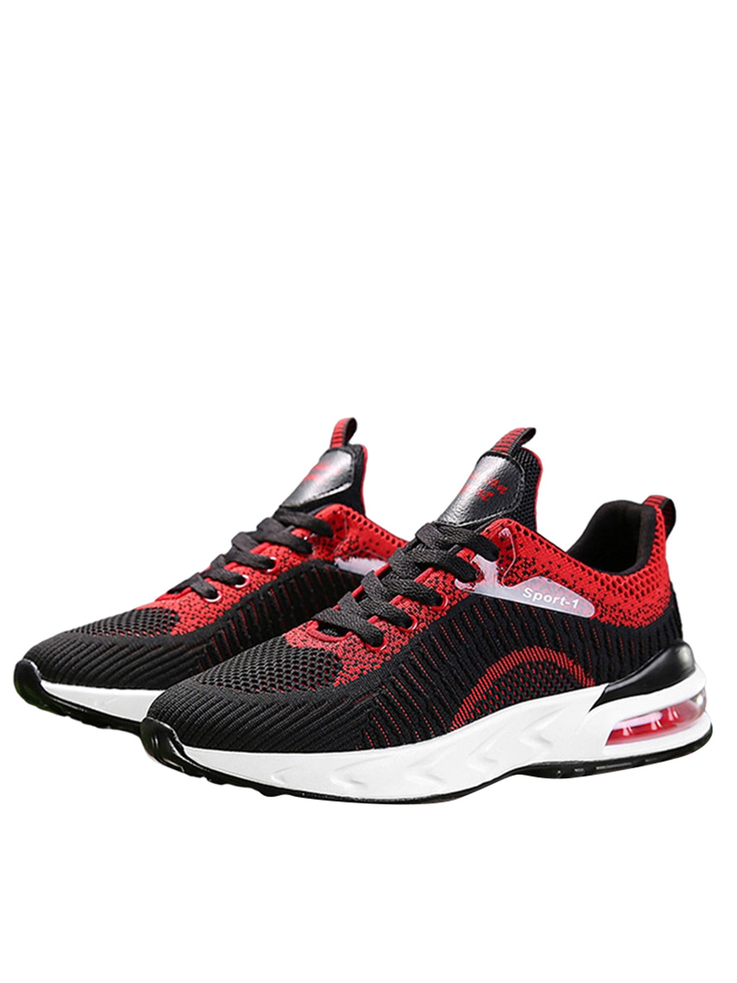 MENS RUNNING TRAINERS SHOCK ABSORBANT CASUAL WALKING RUNNING GYM SPORTS SHOES 