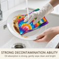 thumbnail image 7 of 4 Pcs Funny Kitchen Towels,Colorful Rainbow Tie Dye Spiral Pattern Microfiber Dish Towels,Kitchen Tea Towels,Kitchen Towel Set (18" X 26"), 7 of 7